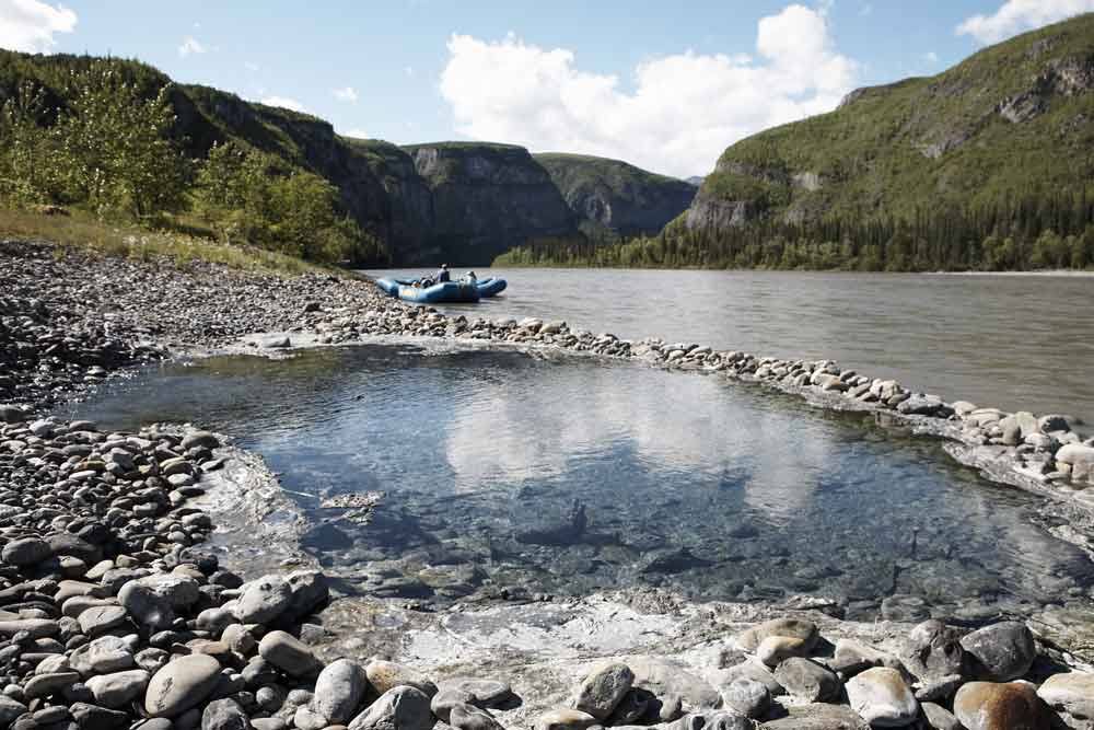 hot springs in canada